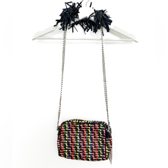 Multi-Coloured Woven Purse - Picture 3 of 6